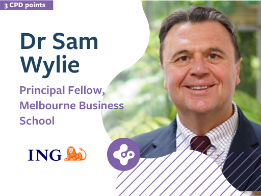 Speaker Sam Wylie ING